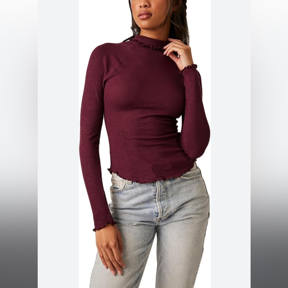 NWOT Free People Make It Easy Thermal (M)